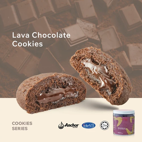 Lava Chocolate Cookies